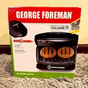 George Foreman Grill (2 Servings)